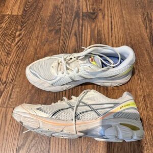 ASICS Men's GT 2160 Running Shoes - White and Yellow